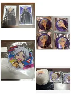 東京リベンジャーズ　黒川イザナ　マットメタリック缶バッジ　くるみたぴぬい　その他