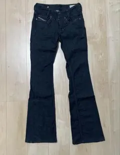 DIESEL RYOTH ローライズブーツカットデニム W27 L32 - メルカリ