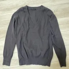 AMERICAN HOLIC クールブルー Vネックニット M