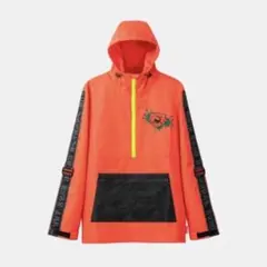 スプラトゥーン　サーモンラン　パーカー　オレンジ