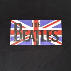 THE BEATLES ユニオンジャック Tシャツ M ブラック　ビートルズのサムネイル