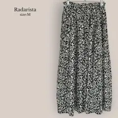 Radarista✨美品✨豹柄ロングフレアスカート　アニマル柄　ヒョウ　マキシ丈のサムネイル