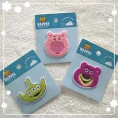 新品☆シール☆ワッペン☆ディズニー☆ピクサー☆トイストーリー☆保育園☆幼稚園