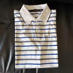 RLX ストライプ ポロシャツ S
