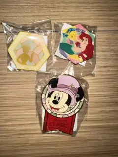 【LE400】リトルマーメイド フランダー ピンバッジ PTD ピンバッジ・フランダー鯛リトルマーメイド魚ディズニー DISNEY