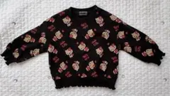 【新品未使用】90 日焼けキティハローキティ トレーナー 黒