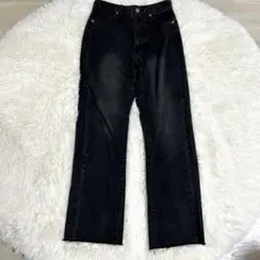 美品✨mystic ブラックデニムパンツ サイズ0✨Mサイズのサムネイル