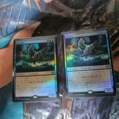 野蛮な序列/ボーダーレス/foil/MTG日本語版 - メルカリ