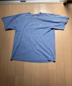 【期間限定】 90s NIKE　Tシャツ　白タグ　フェード　スカイブルー y2k