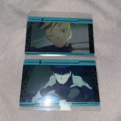 怪獣8号　トレーディングメタリックステッカー 四ノ宮キコル　保科宗四郎