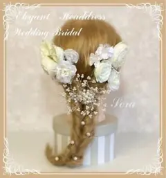 SALE♡ヘッドドレス　ウェディング　ヘアアクセサリー　プリンセス　髪飾り