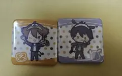 即購入可 ※裏面傷あり にじさんじサンリオコラボ 缶バッジ 伏見ガク 剣持刀也