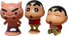 クレヨンしんちゃん big カプキャラ フィギュア3体セット