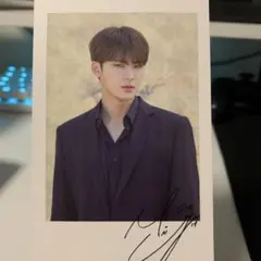 seventeen ミンギュ　チェキ風カード