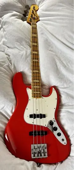fender JB75-90US フェスタレッド Fender Japan JB75-90US Fiesta Red Jazz Electric Bass Guitar