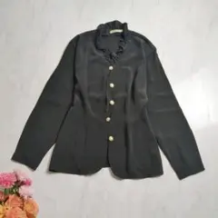 MAYSON GREY フリルカラー パールボタン ジャケット風ブラウス Mのサムネイル