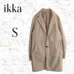 【イッカ】トレンチコート　ベージュ　 S　裏地付き