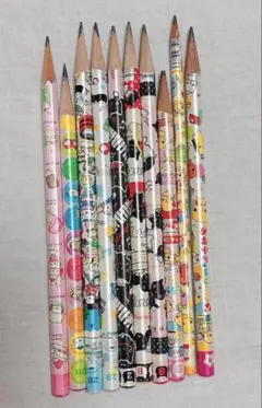 希少・当時物】サンリオ 昭和レトロ 鉛筆 7本セット キキ＆ララ キティ