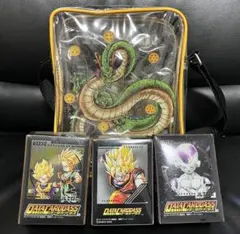 【傷あり】ドラゴンボールデータカードダス カードケース、バックまとめ売り