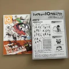 【新品未開封】ハイキュー 10th クロニクル グッズ同梱版