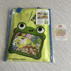ディズニーリゾート　トイストーリー　レジャーシート　カラフルハピネスステッカー