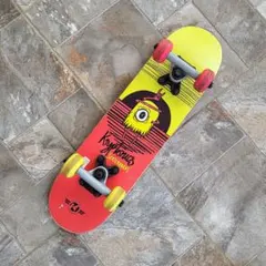 Kryptonics ロッカーボード 22インチ コンプリートスケートボード 赤