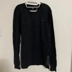 【Harley-Davidson】長袖カットソー ロングＴシャツ ブラック S