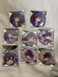 すとぷりグッズ／ななもりくん／缶バッジ 8個セット