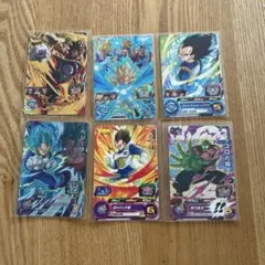 スーパードラゴンボールヒーローズ カード 6枚セットのサムネイル