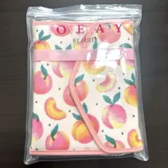 【未使用】ラブラリーバイフェイラー 多機能ケース ピーチドット