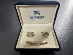 お*月様 Burberrs バーバリー タイピン＆カフスボタンセット