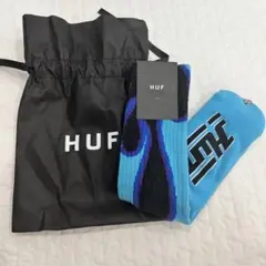 HUF ソックス 靴下 ブルー ブラックのサムネイル
