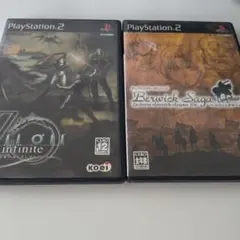 PS2 ソフトセット ジルオールインフィニット,ベルウィックサーガ