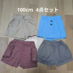②キッズ 女の子 夏物 ショートパンツ 半ズボン 100cm 4点セット