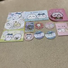 ちいかわ ハチワレグッズ まとめ売り ステッカー カード ポストカード