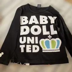 BABY DOLL ミッキーマウス 長袖カットソー 130 ロンT