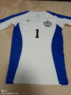 広島皆実サッカー練習着青 11 - メルカリ