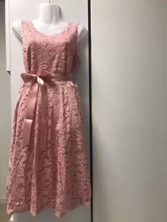 【新品】パーティードレス 結婚式 ワンピース ピンク