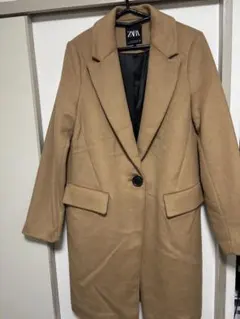 2026年最新】zara ロングコート キャメルの人気アイテム - メルカリ
