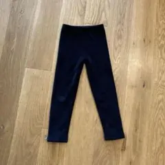 裏起毛 あったか レギンス 120cm 黒 厚手