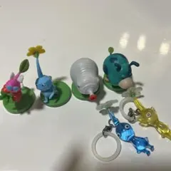 ピクミン　チョコエッグ　めじるしアクセサリー　セット