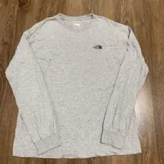 THE NORTH FACE 長袖Tシャツ　グレー　M
