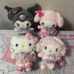 サンリオ　サンリオ学園　きらめき部　マスコット　クロミ マイメロ キティ ピアノ