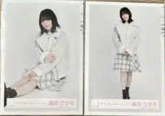 櫻坂46 森田ひかる 2020年 冬私服 座りヒキ