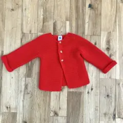 【プチバトー】18m/81cm カーディガン