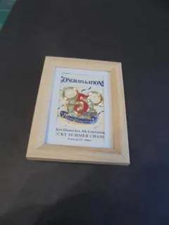 東京ディズニーシー 5周年 ピンバッジ