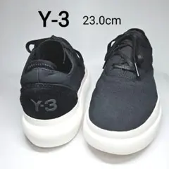 美品 JOYA 23 Relax Ⅱ レザー コンフォート スニーカー 厚底 黒