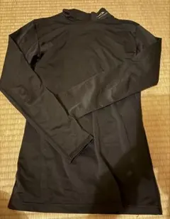 アンダーシャツ 黒2枚セット 野球 裏起毛 冬用