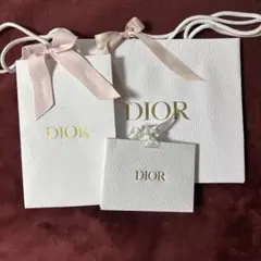 Dior ショッパー リボン付き