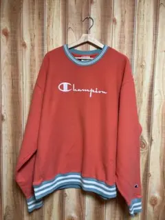 Champion リバースウィーブ スウェット 2XL オレンジ
